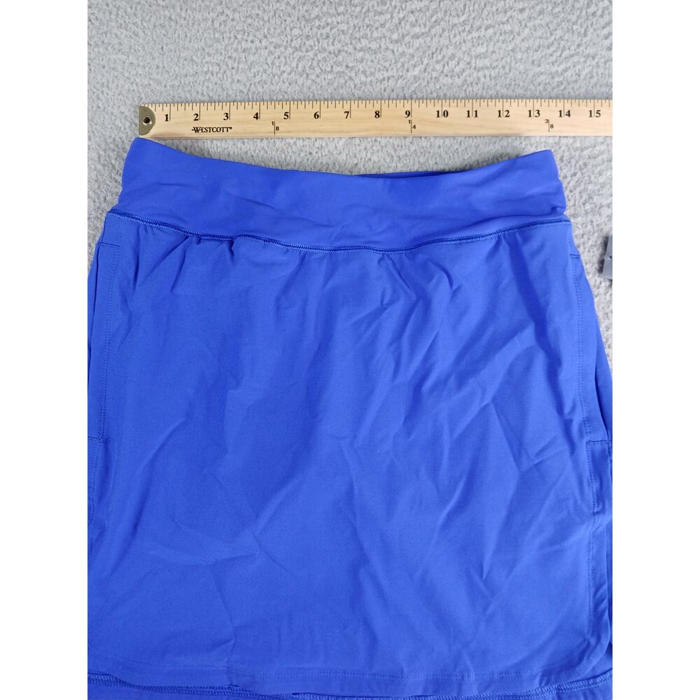 Lands' End Swim Skort Womens XS Size 2-4 Blue UPF 50 Skirt Shorts Bottom NWT - Picture 6 of 10